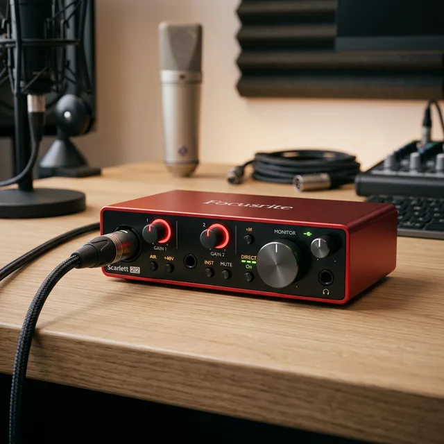 Best Audio Interface Under $200 for Home Recording