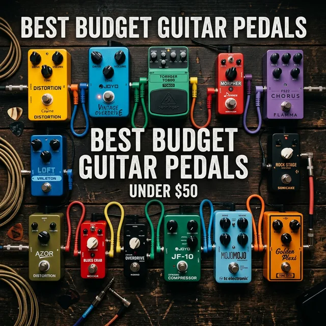 Best Budget Guitar Pedals Under $50 (2026)