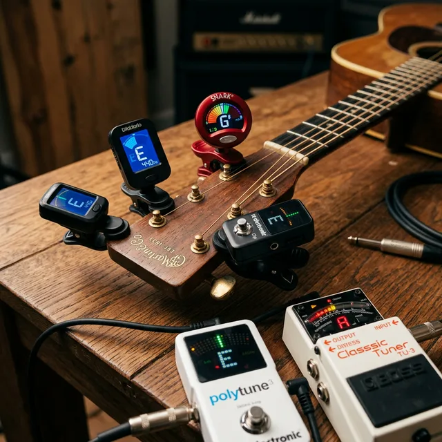 Best Guitar Tuners: Clip-On, Pedal, and App Compared (2026)